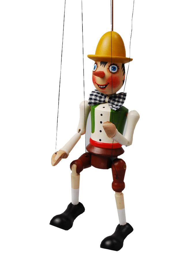 Pinocchio Holzmarionette aus marionetten-puppen.de