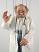 Doktor , marionette puppe 