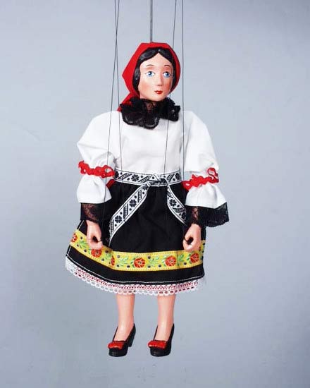 B�uerin , marionette puppe   