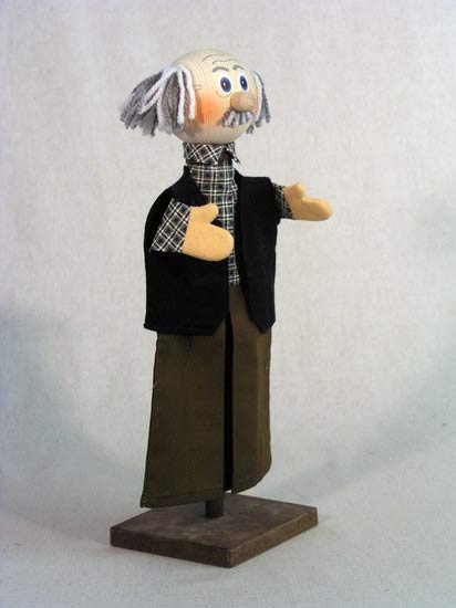 Gro�vater , marionette handpuppe   