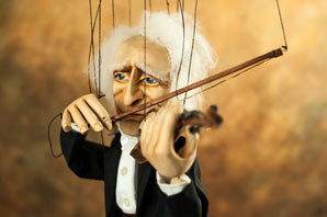 Geiger musikant professioner marionette