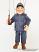 Soldat-Schwejk-marionette-puppe-rk020a|marionetten-puppen.de|Galerie-der-Tschechischen-Marionetten