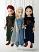 Elfenschwestern-marionetten-Arwen ✓ Galadriel ✓ Tauriel-rk119b|marionetten-puppen.de|Galerie-der-Tschechischen-Marionetten
