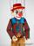 Clown-marionette-rk029r|marionetten-puppen.de|Galerie-der-Tschechischen-Marionetten