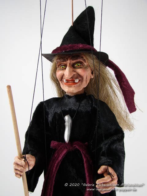 Hexe Marionette Kaufen Rk007 Galerie Der Tschechischen Marionetten Marionetten Puppen De