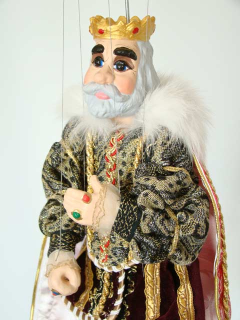 Marionette Prinz König 30cm groß Neuware 