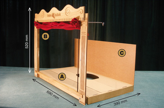 Buy Portable Wooden Puppet Theaters, TBU02