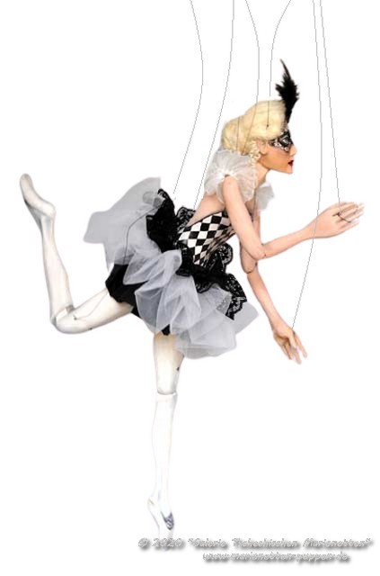 Ballerine Holzmarionette