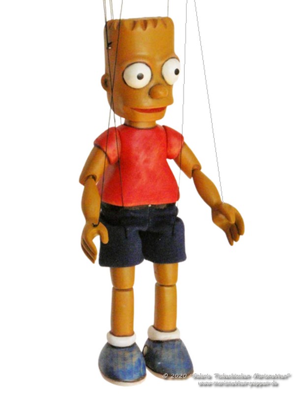 Bart holzmarionette