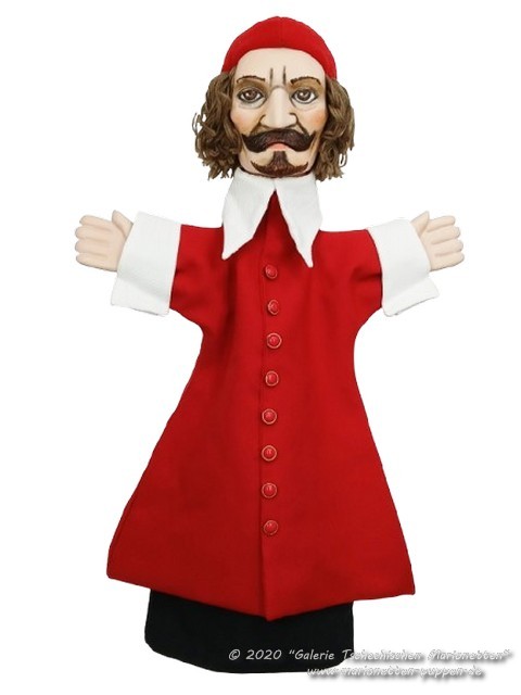 Kardinal Richelieu Handpuppe
