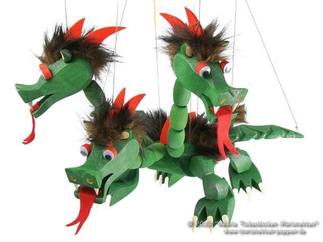 Drache marionette