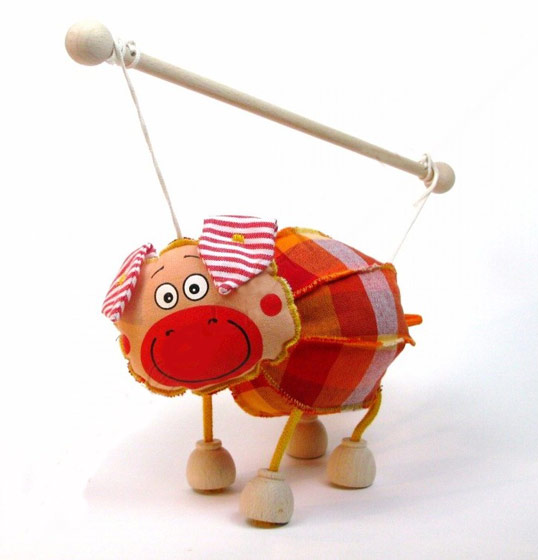 Ferkel , marionette puppe Ferkel , marionette puppe