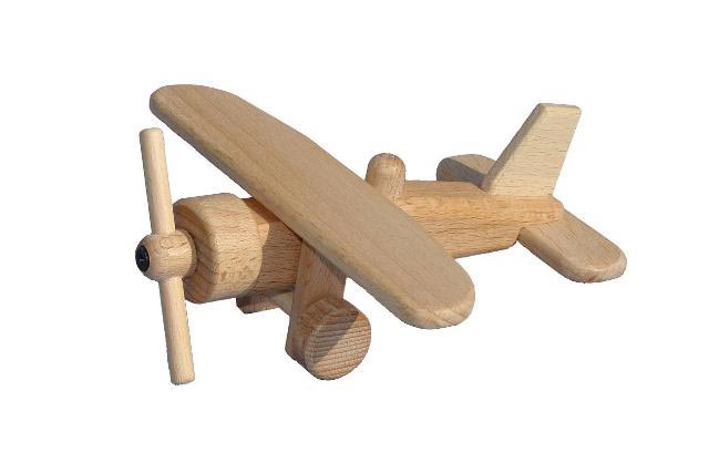 Flugzeug Holzspielzeug             