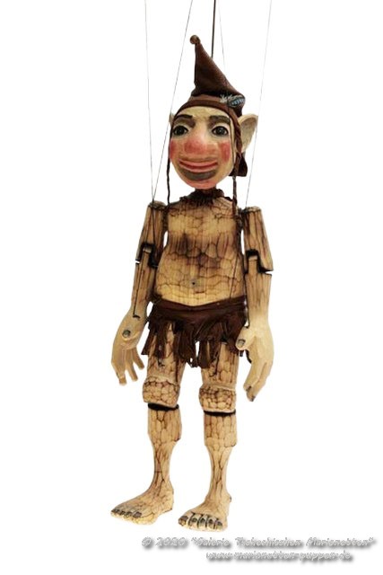 Gnom Holz marionette  