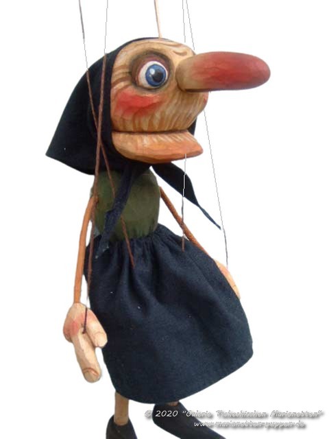 Großmutter holz marionette 