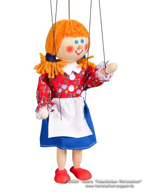 Gretel Holzmarionette   