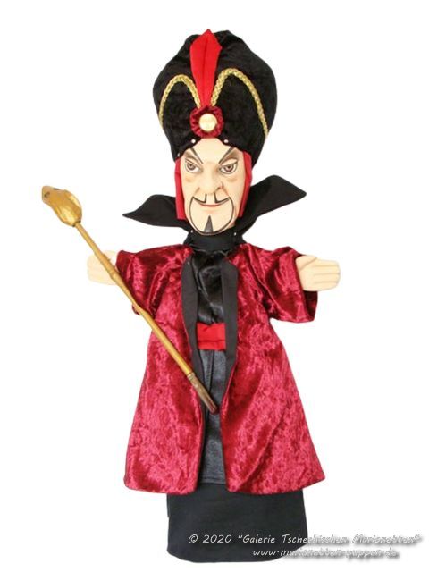 Jafar Zauberer handpuppe  