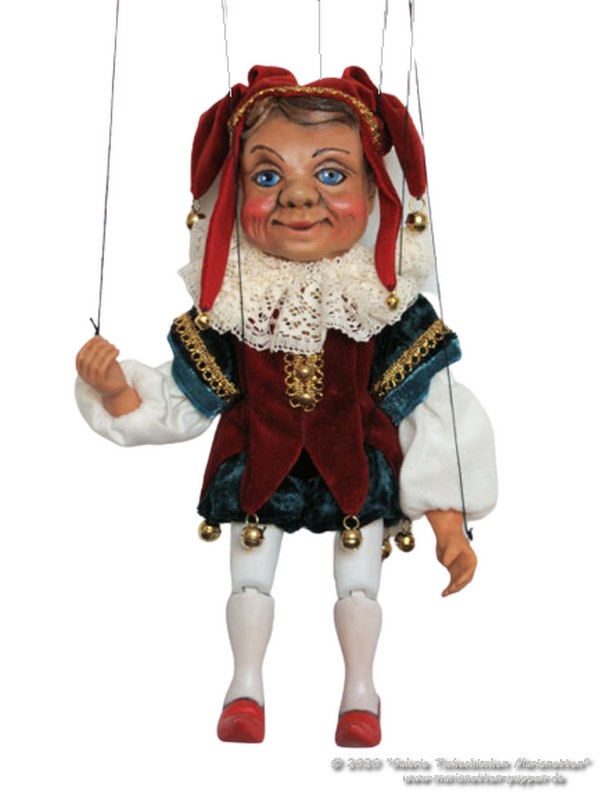 Narr marionette puppe     
