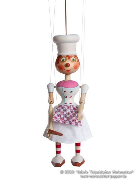 Küchenjunge Holzmarionette