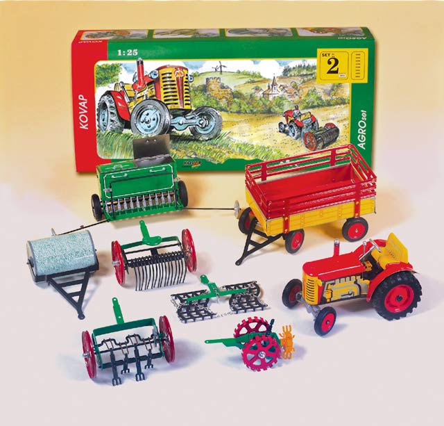 Agro Set 2 blechspielwaren 