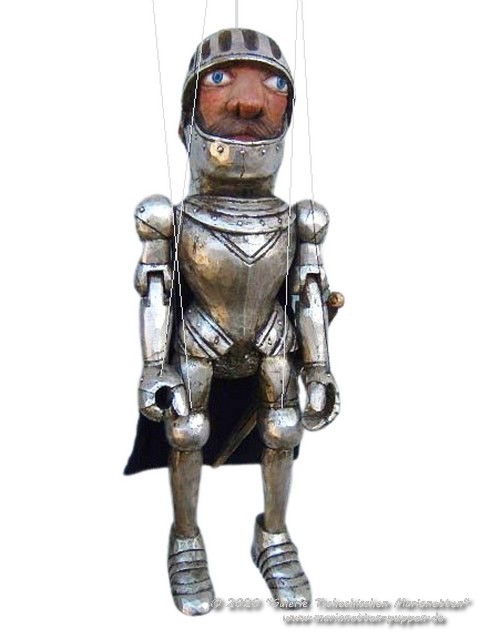 Ritter Holzmarionette