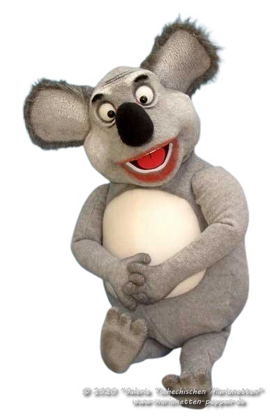 Koala marionette Bauchredners   
