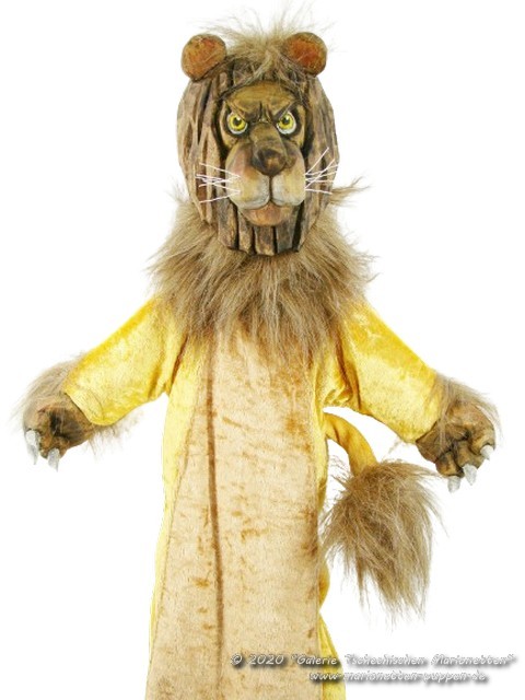 Löwe Handpuppe