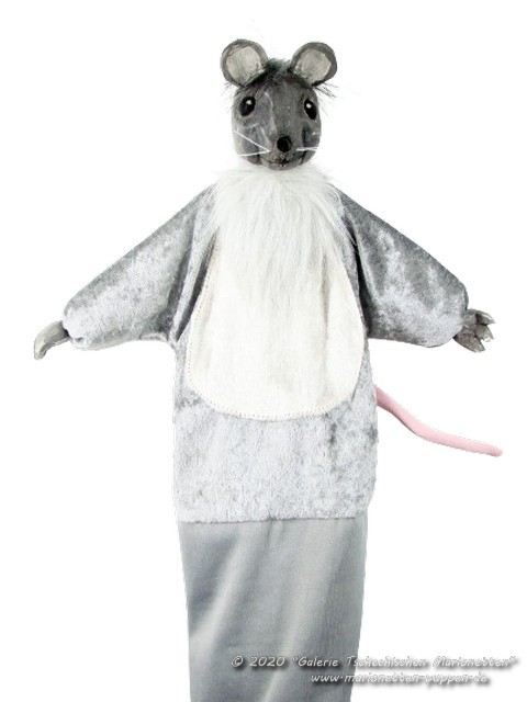 Maus Handpuppe