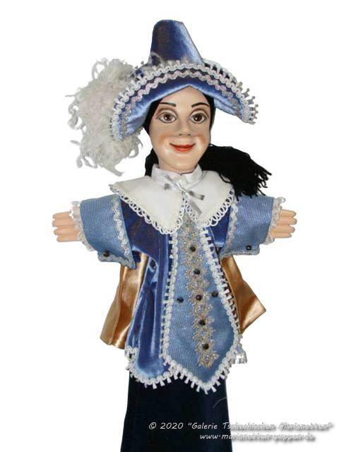 Musketier Handpuppe