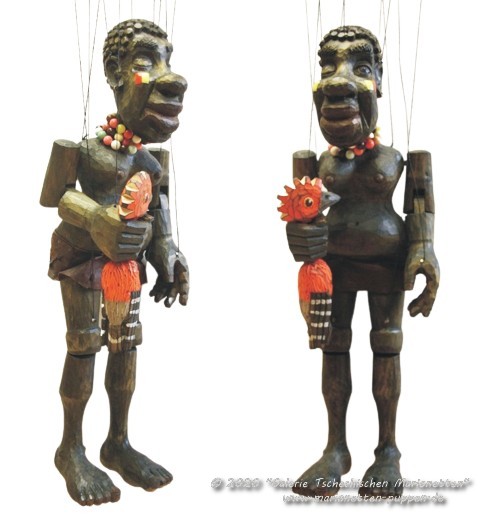 Papuan Holzmarionette