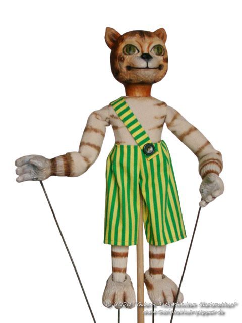 Kater Findus aus Pettersson und Findus Handpuppe