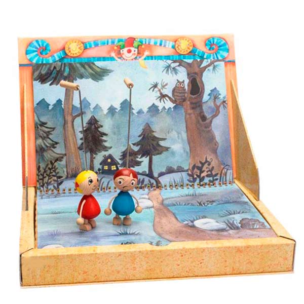 Puppentheater Buchen Papier
