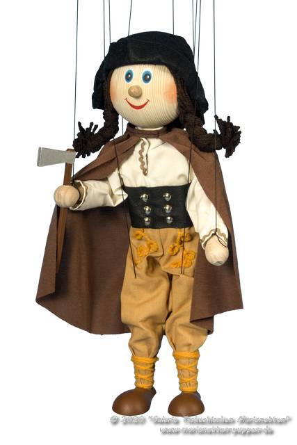 Robin Hood Holzmarionette