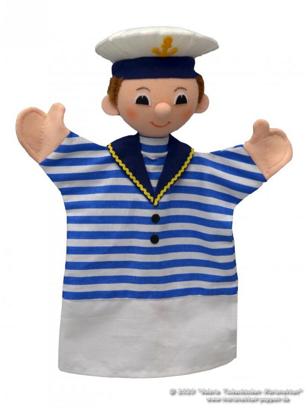 Seemann Plüschtier handpuppe