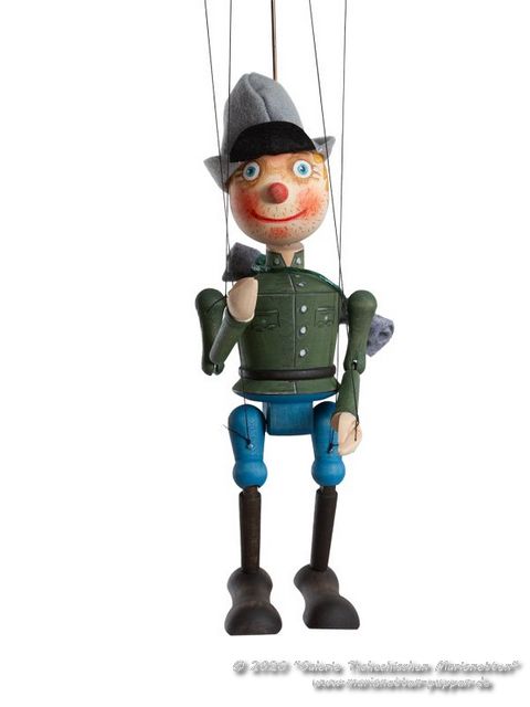 Schwejk Holzmarionette 