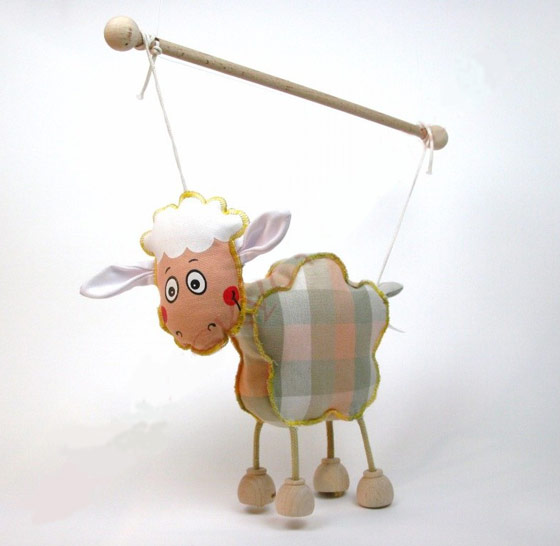 Sheep , marionette puppe Sheep , marionette puppe
