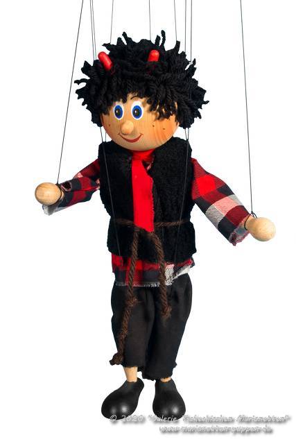 Teufel Holzmarionette