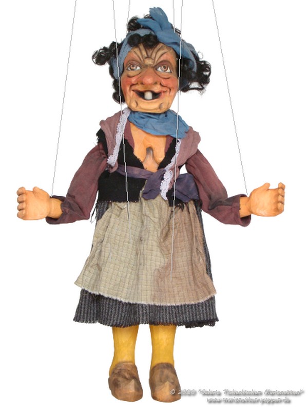 Hexe marionette 