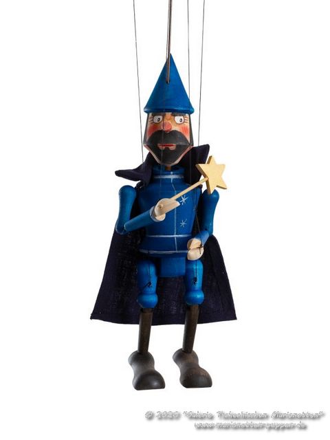 Zauberer Holzmarionette  