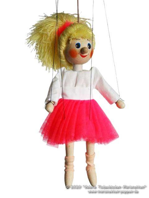 Ballerina Holzmarionette
