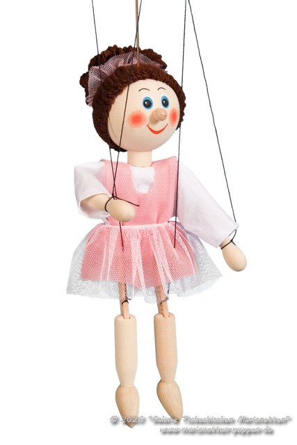 Ballerina Holzmarionette