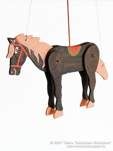 Pferd holz marionette