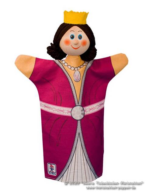Königin Handpuppe