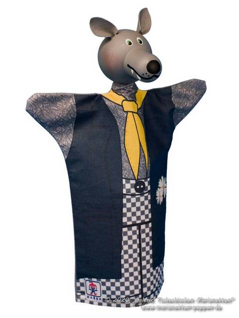 Wolf Handpuppe