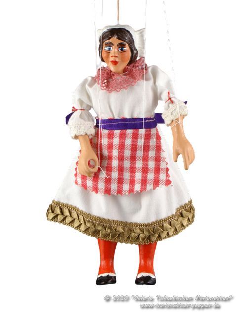 Bäuerin marionette