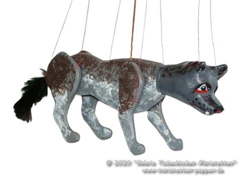 Wolf marionette  