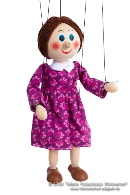 Mutter Holzmarionette