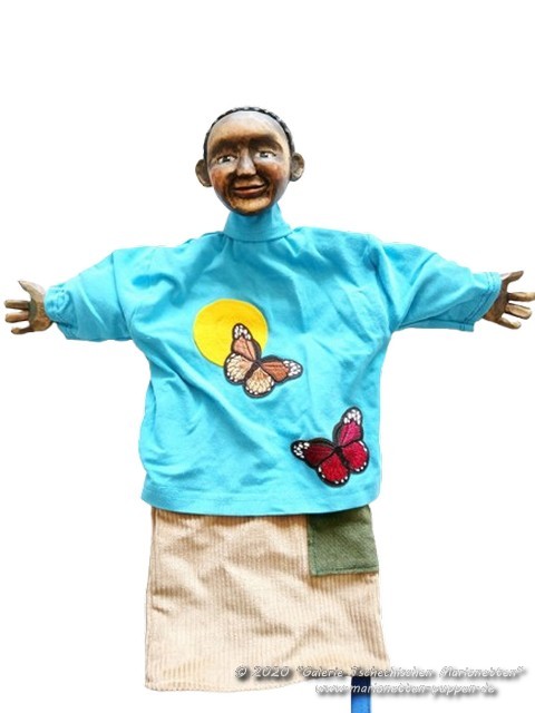 Neger Kind Handpuppe