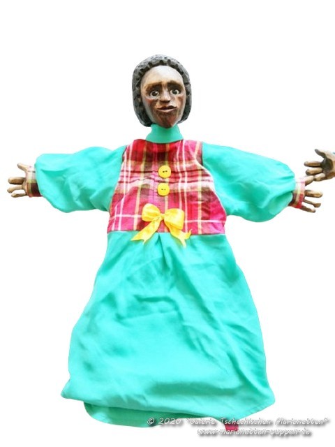 Neger Kind Handpuppe