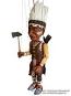 Indianer Stammeshäuptling Holz marionette